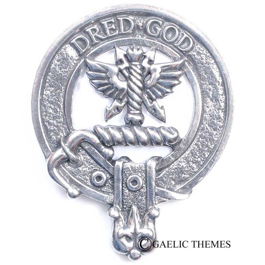 Clan Crest Cap Badge - Carnegie