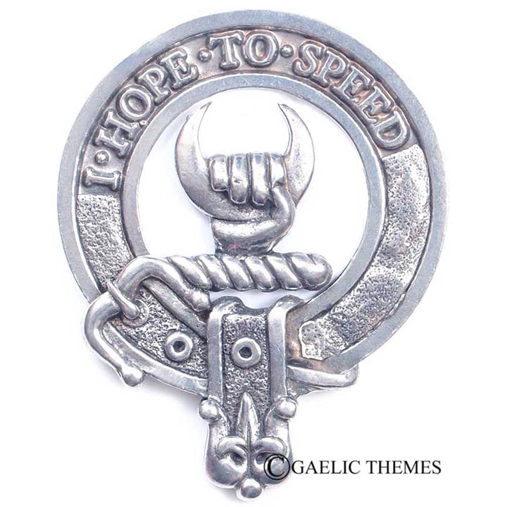 Clan Crest Cap Badge - Cathcart