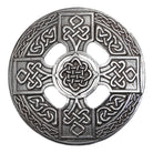 Celtic Cross Plaid Brooch