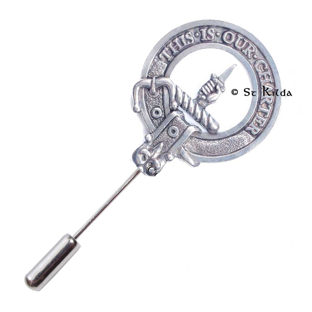 Clan Crest Lapel Pin - Charteris