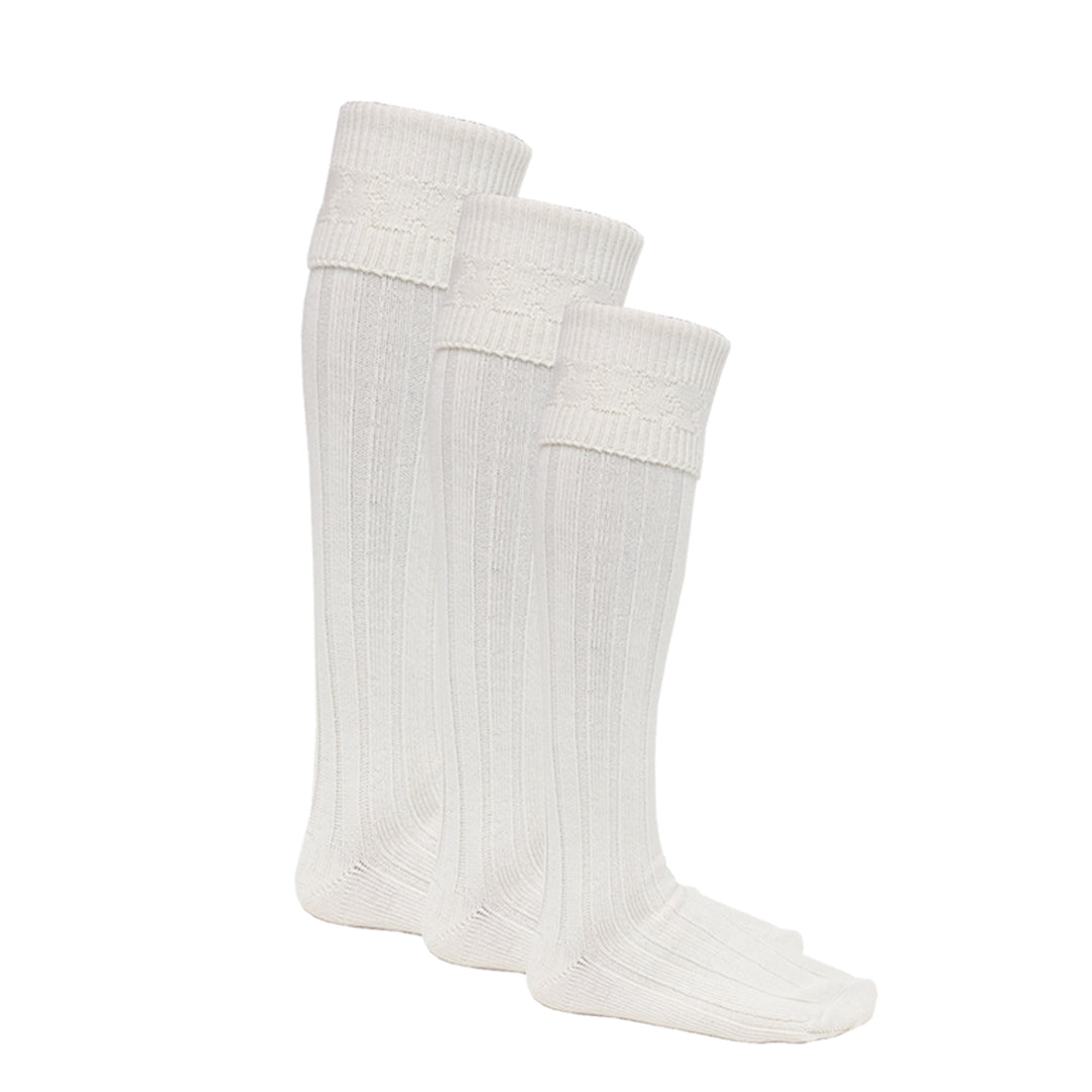 Child's Kilt Hose Cream