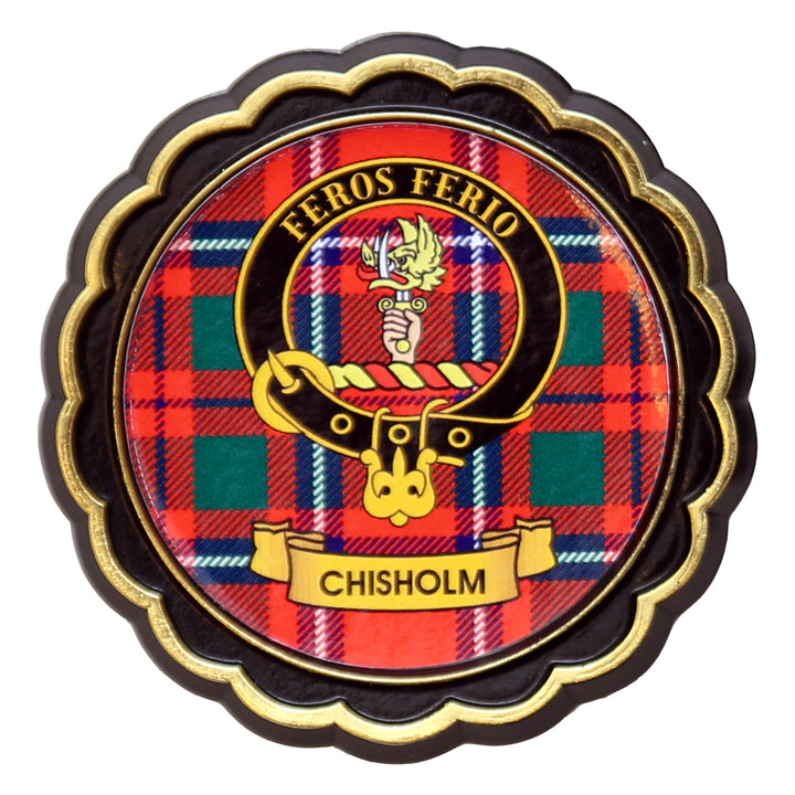 Clan Crest Fridge Magnet - Chisholm