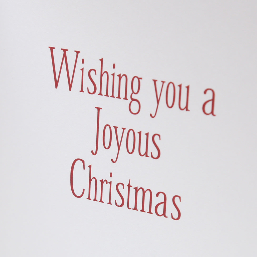 Christmas Cards - Piping Santa (10 pack) Inside