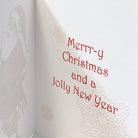 Christmas Cards - Santa Mirror (10 pack) Inside