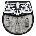 Chrome Thistle Plated Sporran