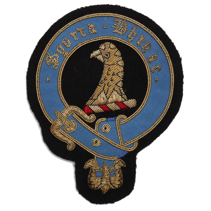 Clan Crest Embroidered Patch - Nicolson