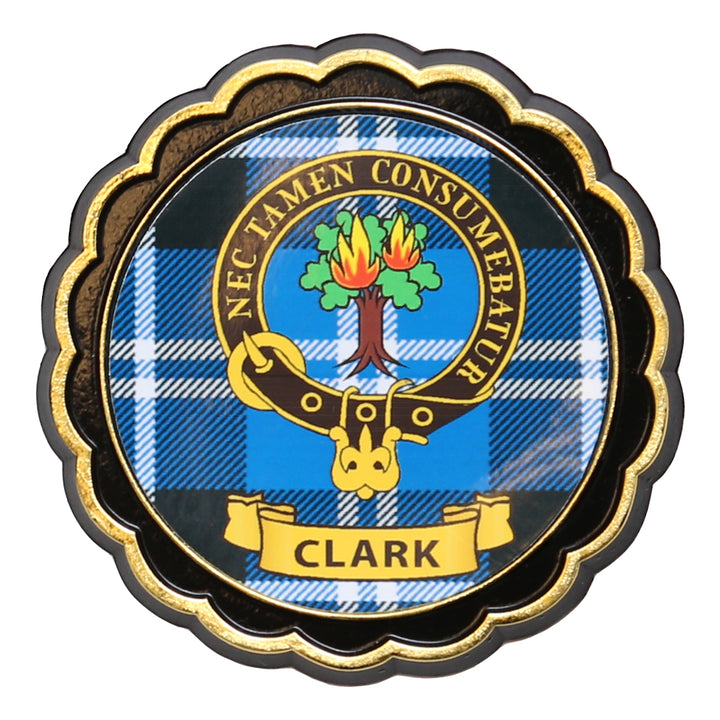 Clan Crest Fridge Magnet - Clark