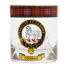 Clan Crest Whisky Glass - Cochrane
