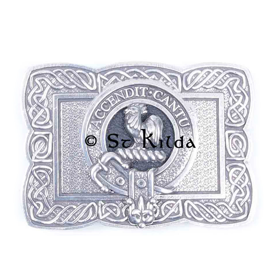 Clan Crest Belt Buckle - Cockburn