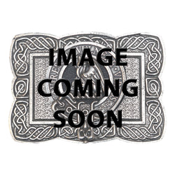Clan Crest Belt Buckle - MacBain (MacBean)