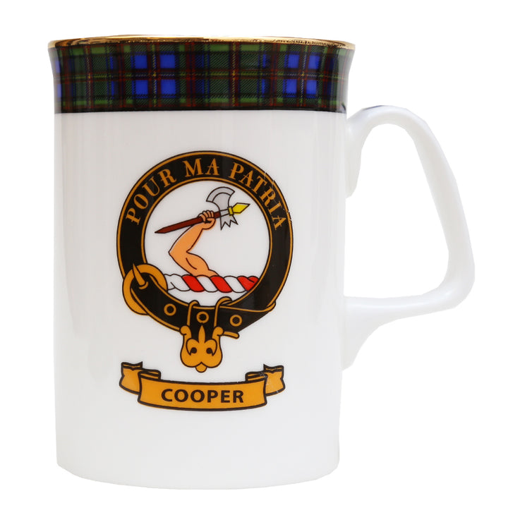 Clan Crest China Mug - Cooper