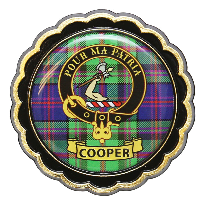 Clan Crest Fridge Magnet - Cooper