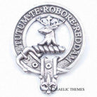 Clan Crest Cap Badge - Crawford