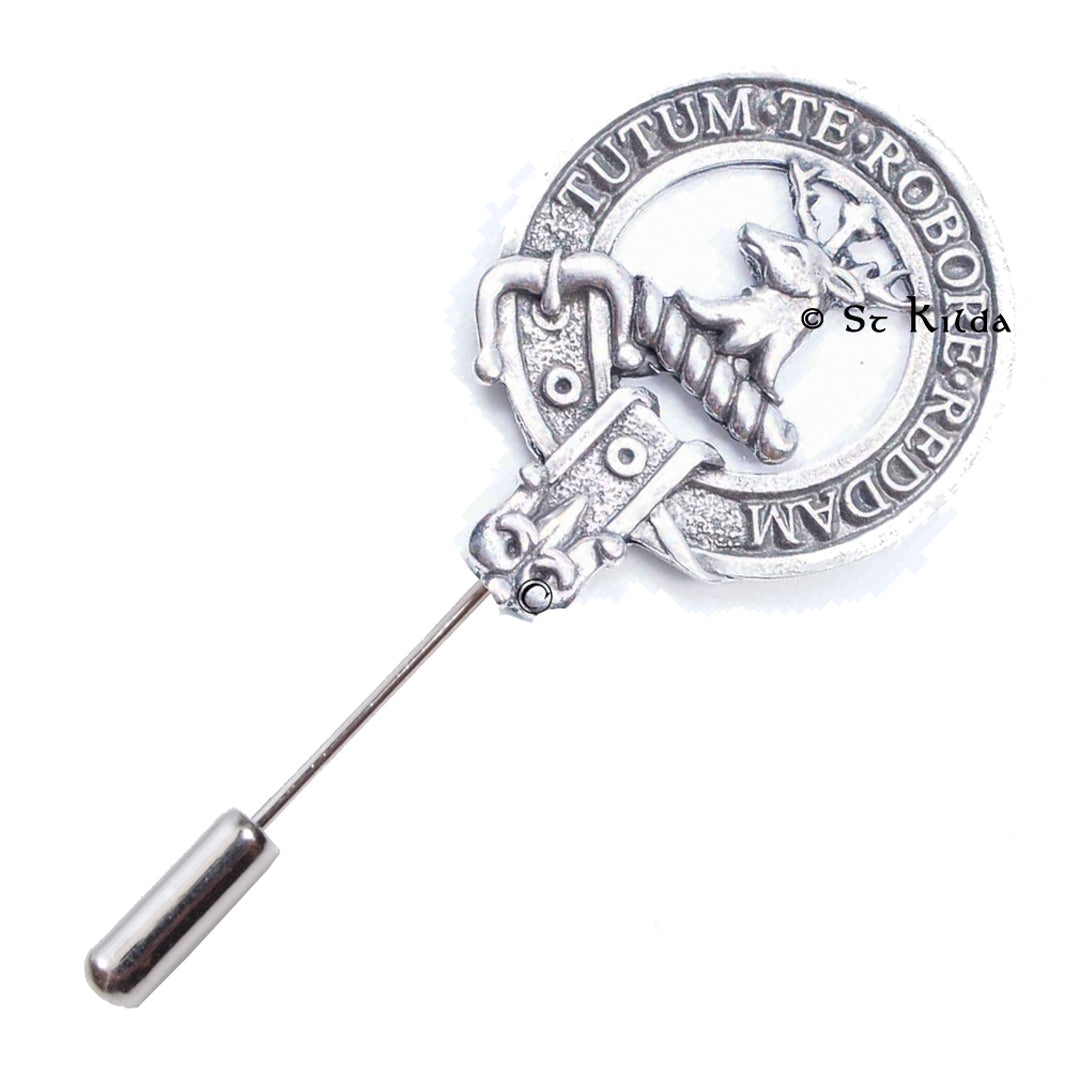 Clan Crest Lapel Pin - Crawford