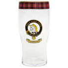 Clan Crest Beer Glass - Cunningham