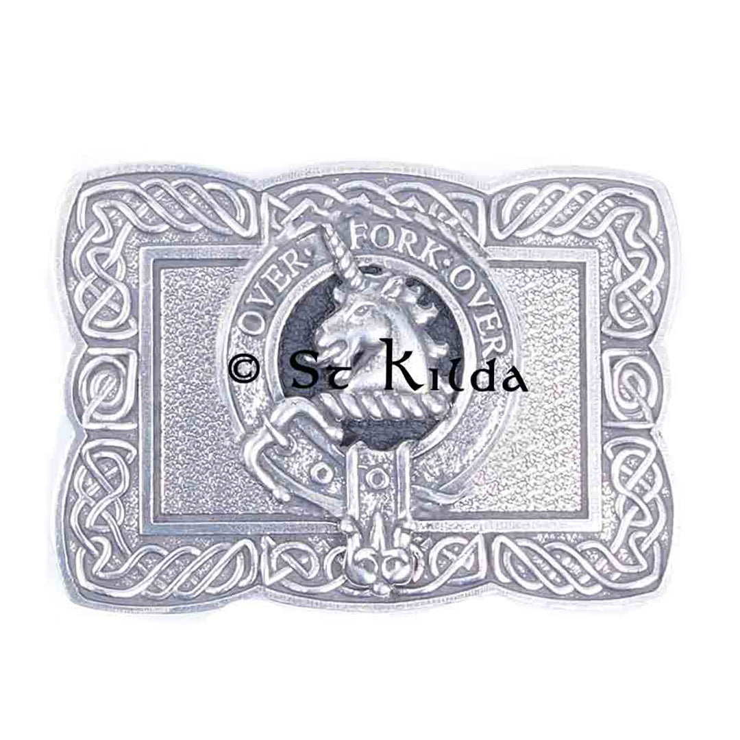 Clan Crest Belt Buckle - Cunningham