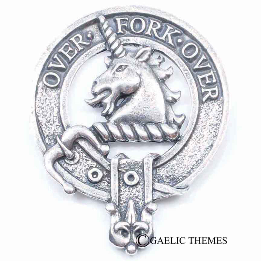 Clan Crest Cap Badge - Cunningham