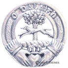 Clan Crest Cap Badge - Daly