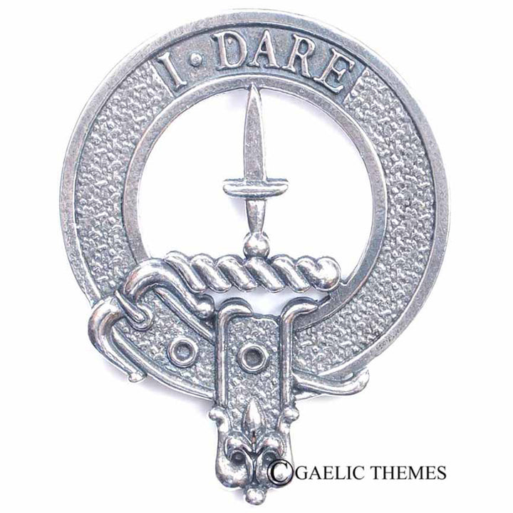 Clan Crest Cap Badge - Dalziel