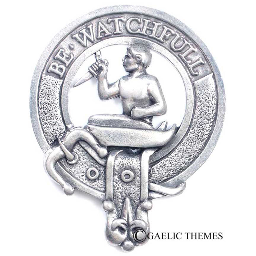 Clan Crest Cap Badge - Darroch