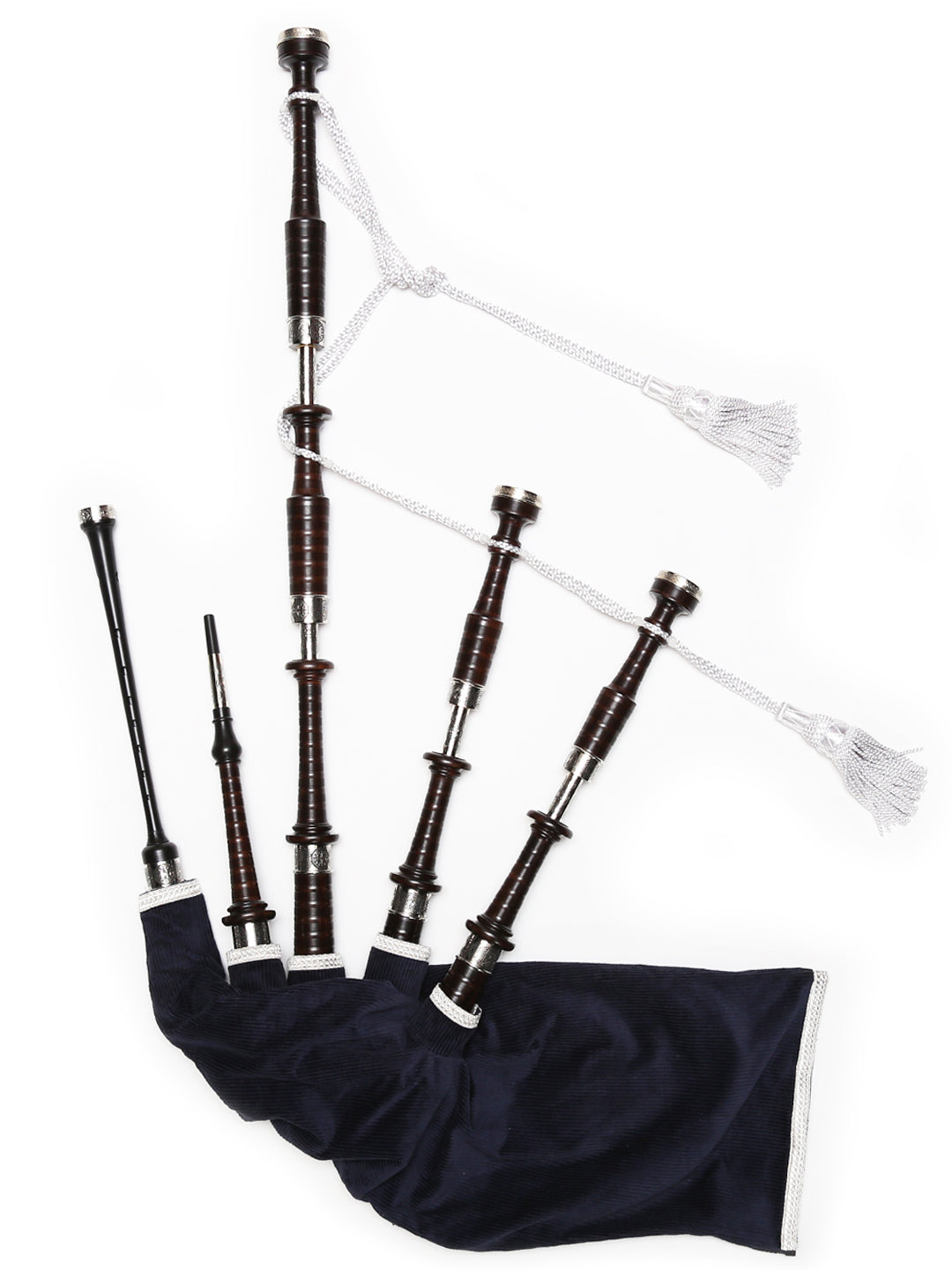 David Naill Bagpipes - #2 Engraved (Blackwood Mounts)