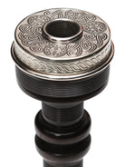 David Naill Bagpipes - #2 Engraved (Blackwood Mounts) Ring Cap