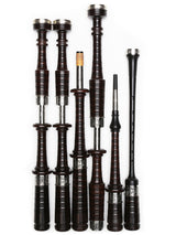 David Naill Bagpipes - #2 Engraved (Blackwood Mounts) Sticks