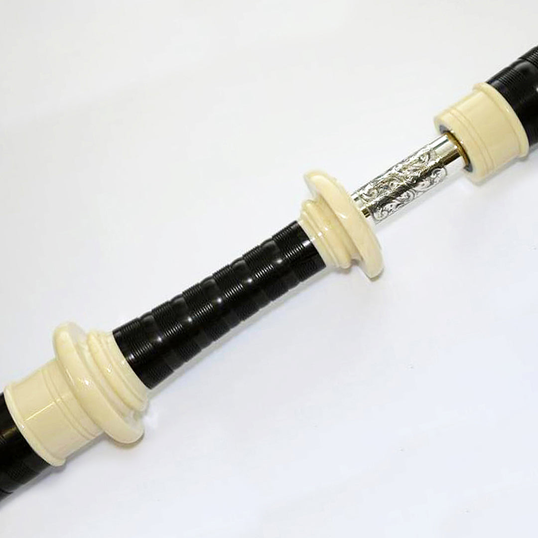 David Naill Bagpipes - #3 Engraved Silver