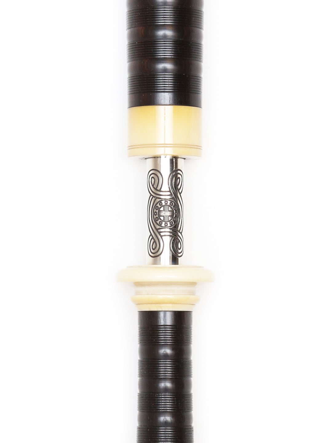 David Naill Vintage Bagpipes - #3 Engraved Ferrule Runic