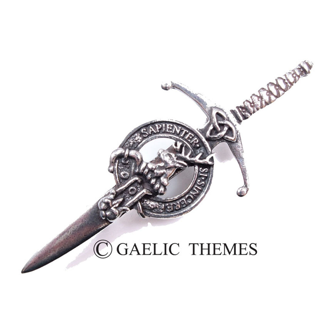 Clan Crest Kilt Pin - Davidson
