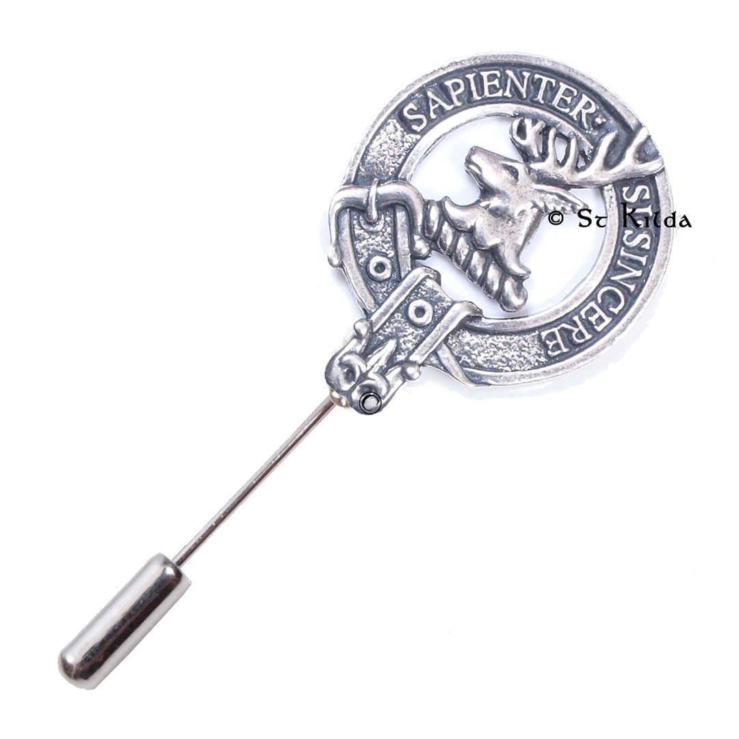 Clan Crest Lapel Pin - Davidson
