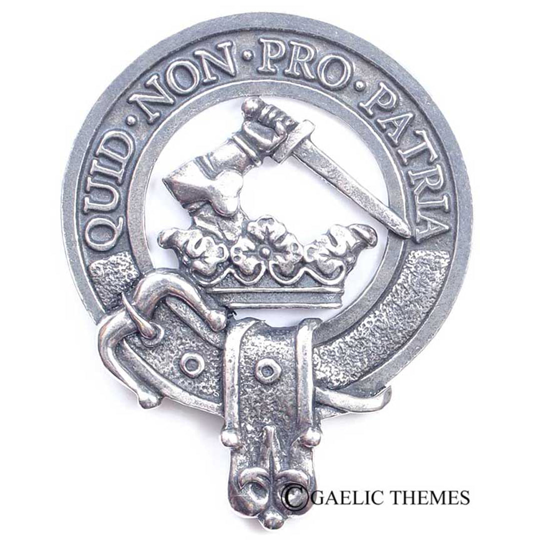 Clan Crest Cap Badge - Dewar