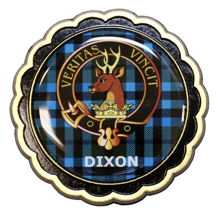 Clan Crest Fridge Magnet - Dixon