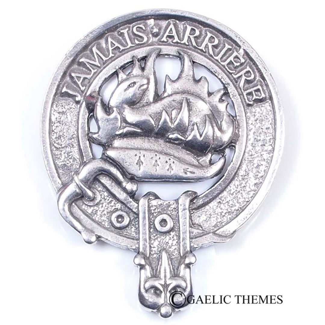 Clan Crest Cap Badge - Douglas
