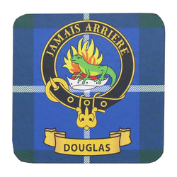 Clan Crest Drink Coaster - Douglas