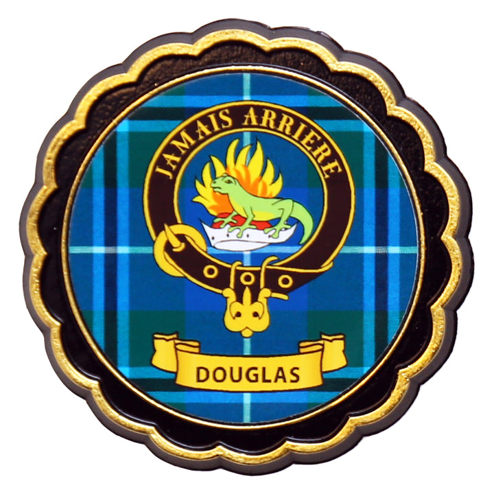 Clan Crest Fridge Magnet - Douglas