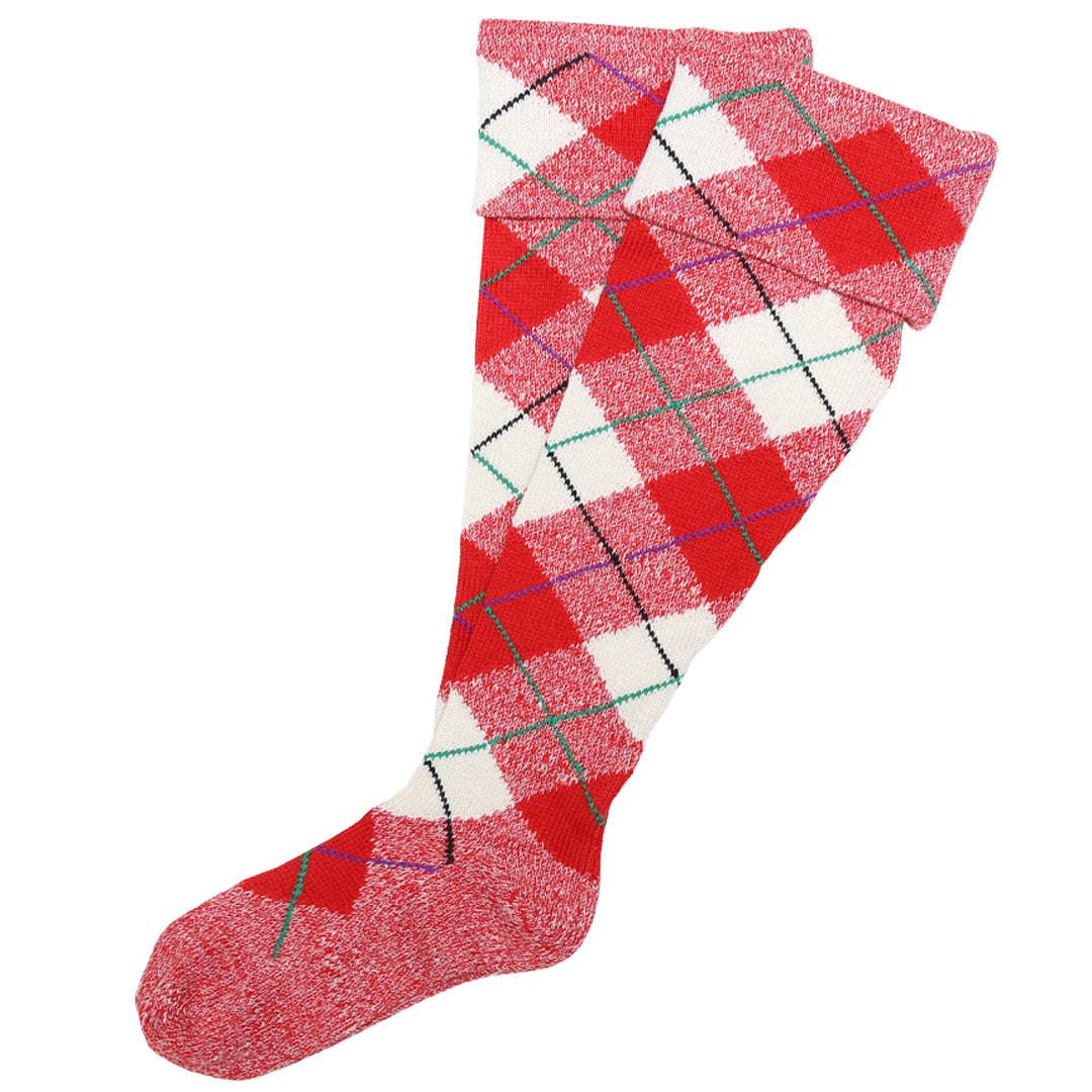 Dress Crieff Red Tartan Hose