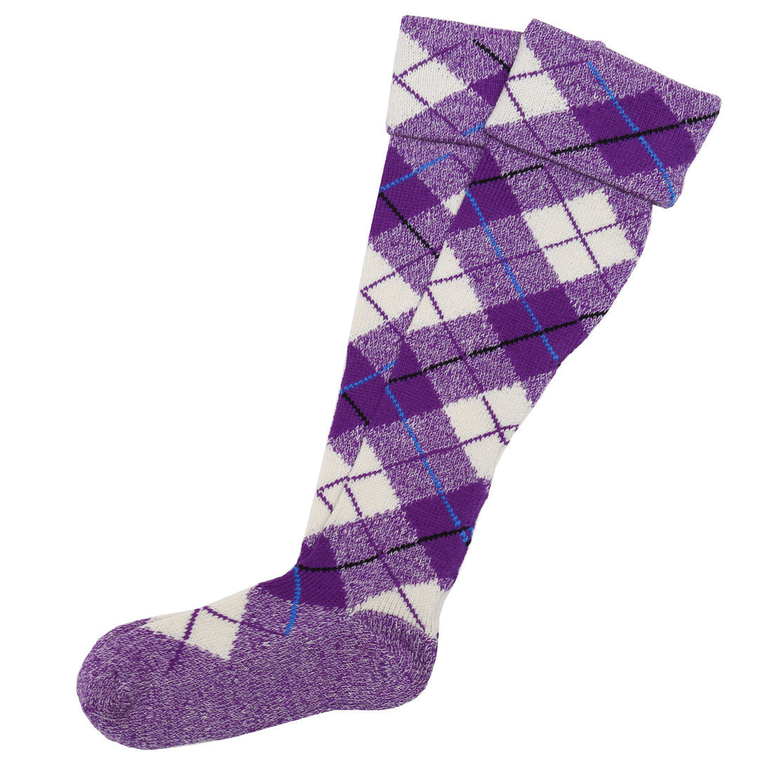Dress Cunningham Purple Tartan Hose