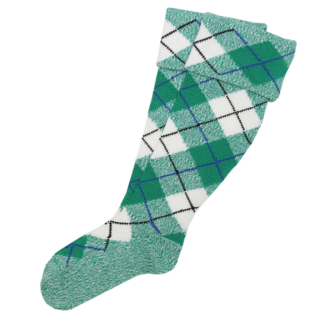Dress Green McKellar Tartan Hose