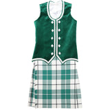 Dress Green McRae of Conchra Bright Green Kiltie Outfit