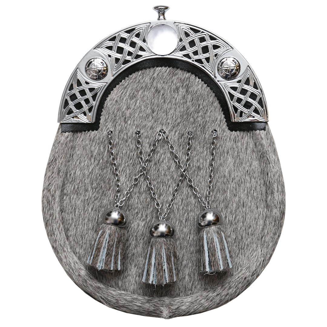 Dress Interlink Chrome Sporran