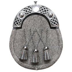 Dress Interlink Chrome Sporran