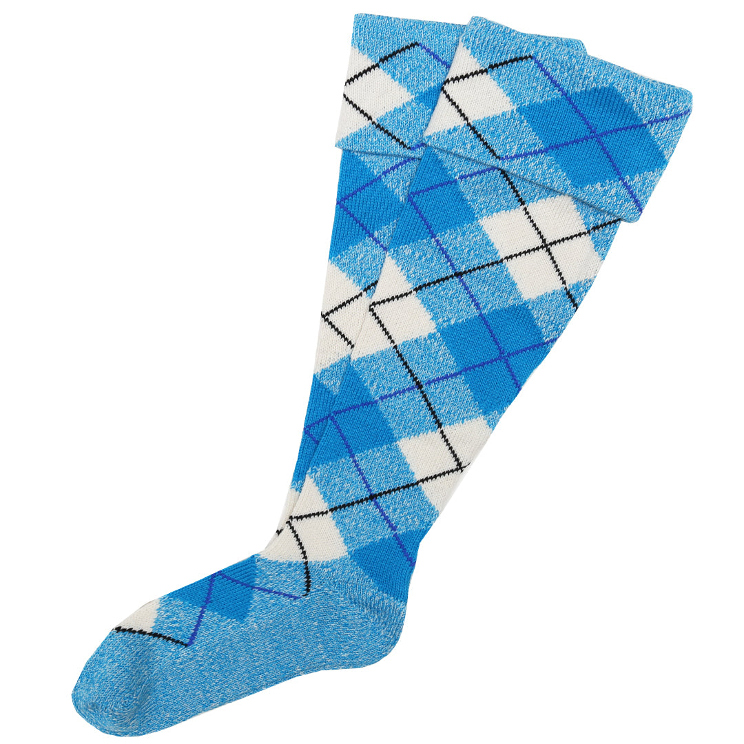 Dress Lennox Turquoise Tartan Hose