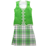 Dress Lime McRae Kiltie Outfit