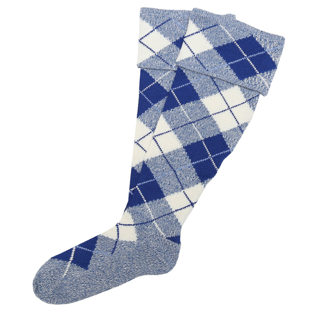 Dress Longniddry Eildon Blue Tartan Hose