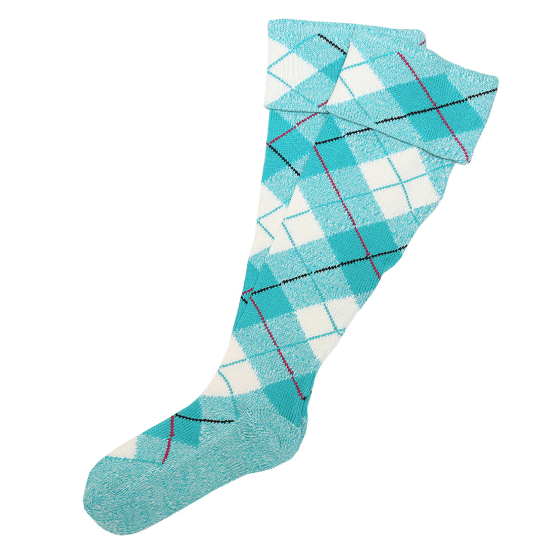 Dress Mint Cunningham Tartan Hose