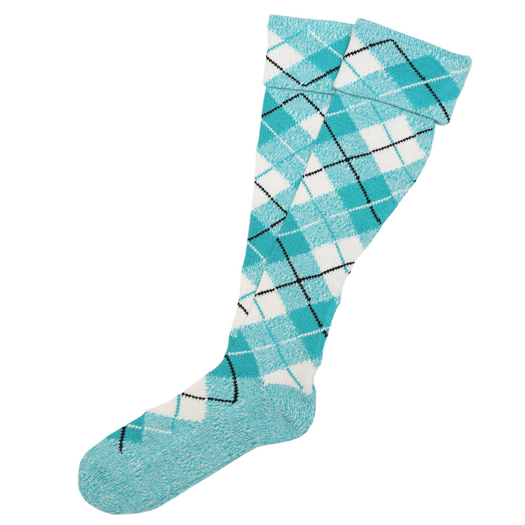 Dress Mint Scott Variation Tartan Hose