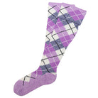 Dress Orchid Kerr Tartan Hose (Alternating Marl)