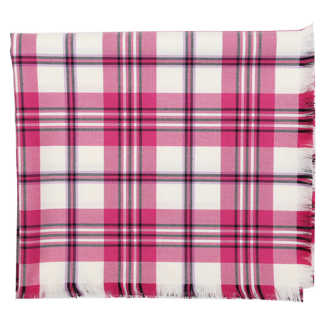 Dress Raspberry Scott National Plaid