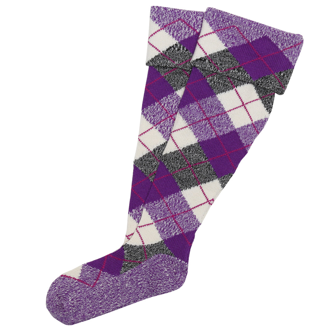 Dress Ross Purple Tartan Hose